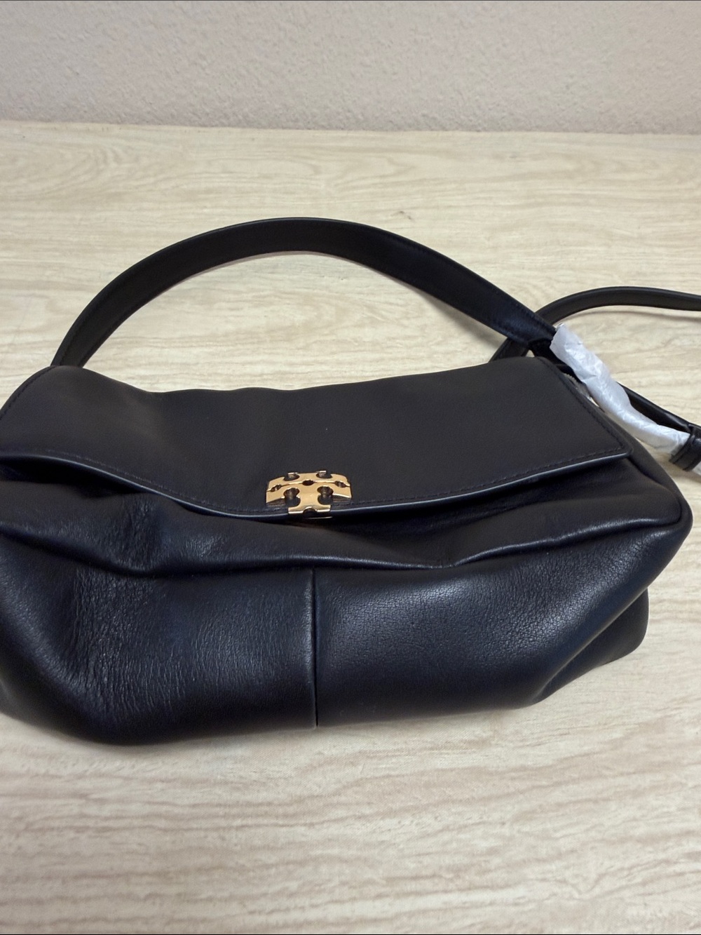 TORY BURCH CHARLIE SMALL SHOULDER BAG BLACK - Picture 5 of 9